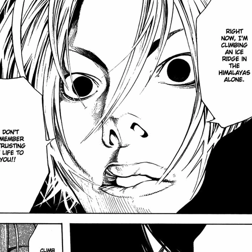 The Climber (Kokou no Hito) Manga Chapter 10 (Solo Climber) cover