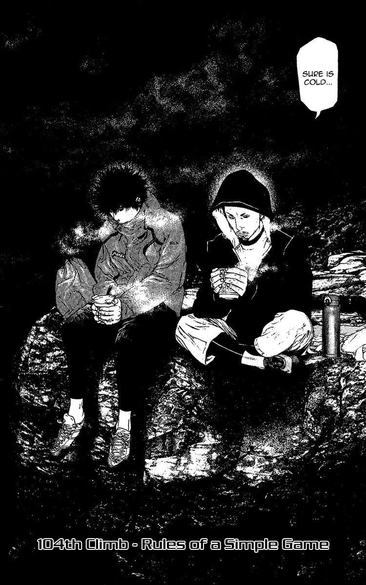 The Climber (Kokou no Hito) Manga Chapter 104 page 4 - Rules of a Simple Game