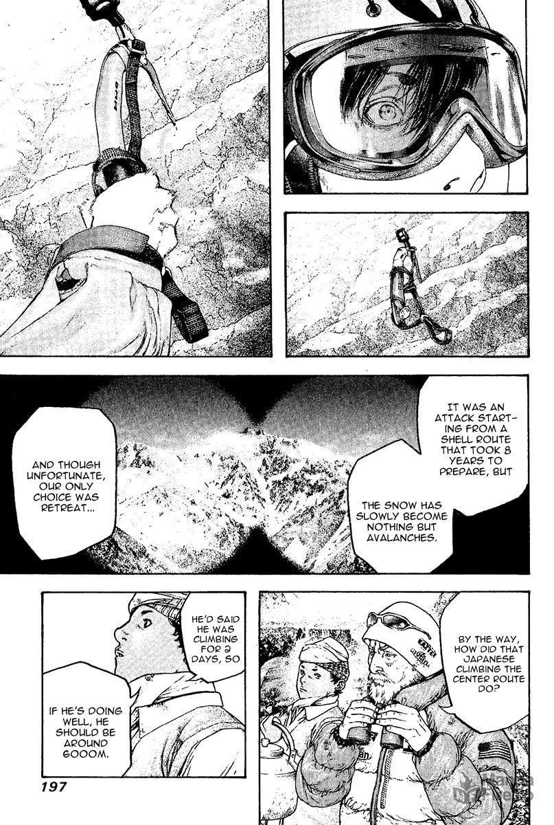The Climber (Kokou no Hito) Manga Chapter 112 page 15 - Immortal Solo Climber