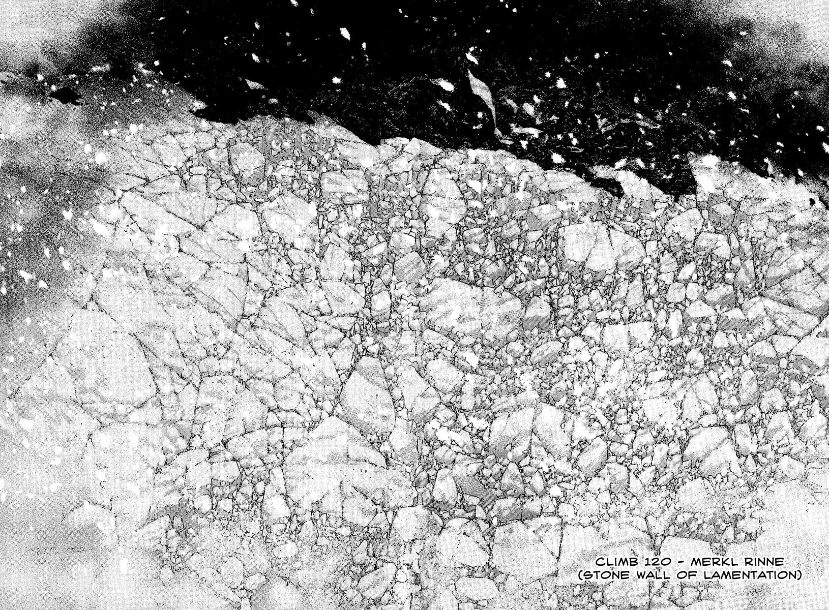 The Climber (Kokou no Hito) Manga Chapter 120 page 2 - Merkl Rinne (Stone Wall of Lamentation)