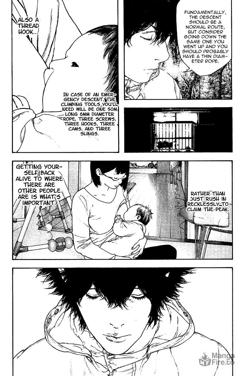 The Climber (Kokou no Hito) Manga Chapter 128 page 10 - Provocation