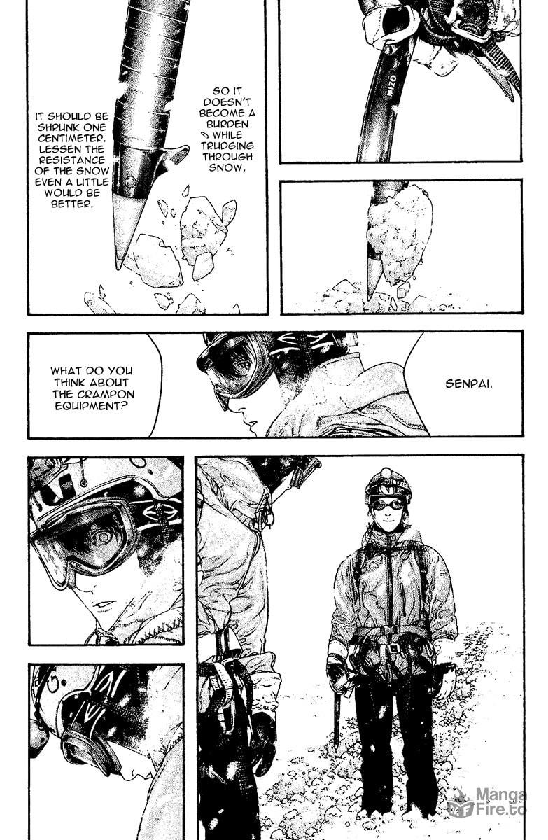 The Climber (Kokou no Hito) Manga Chapter 130 page 9 - Impulse that can be Silent