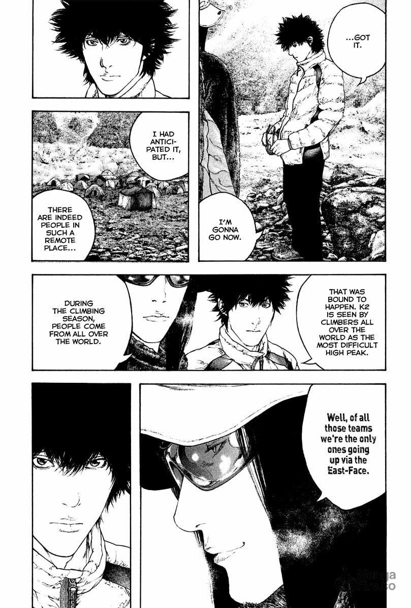 The Climber (Kokou no Hito) Manga Chapter 133 page 11 - Attack