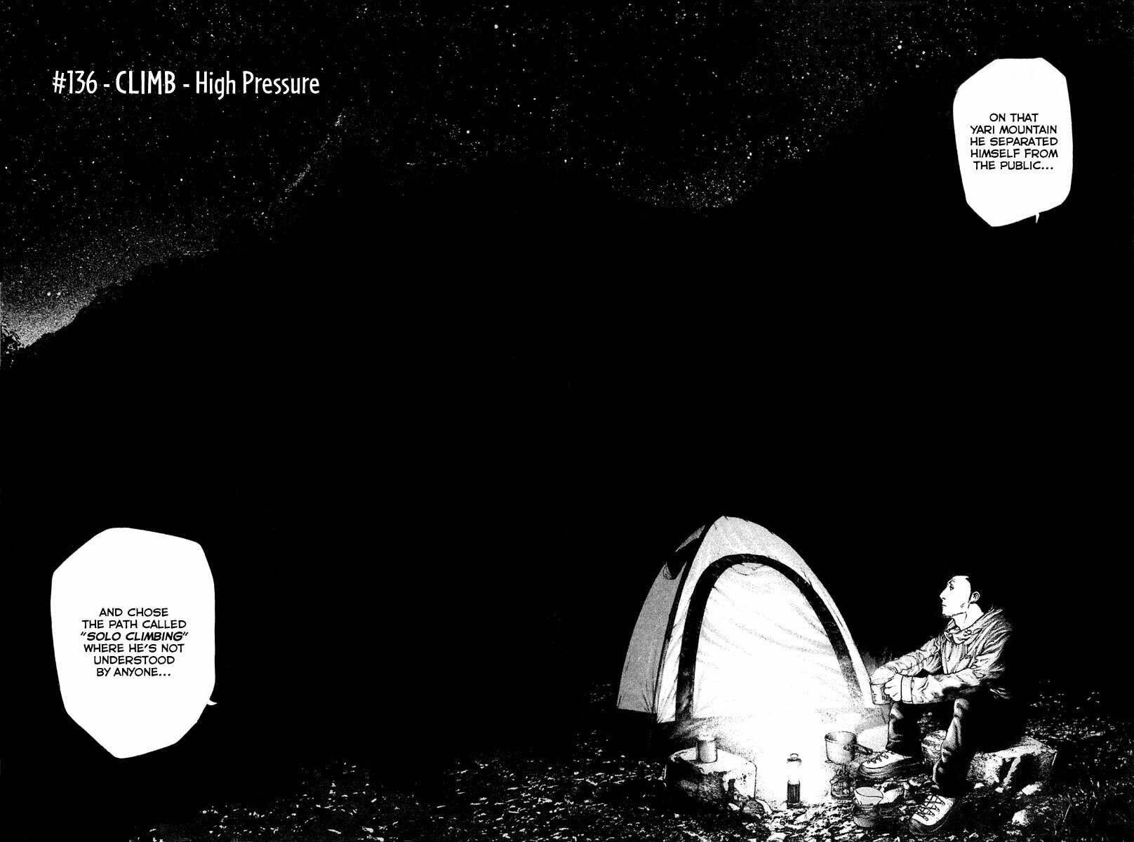 The Climber (Kokou no Hito) Manga Chapter 136 page 4 - High Pressure