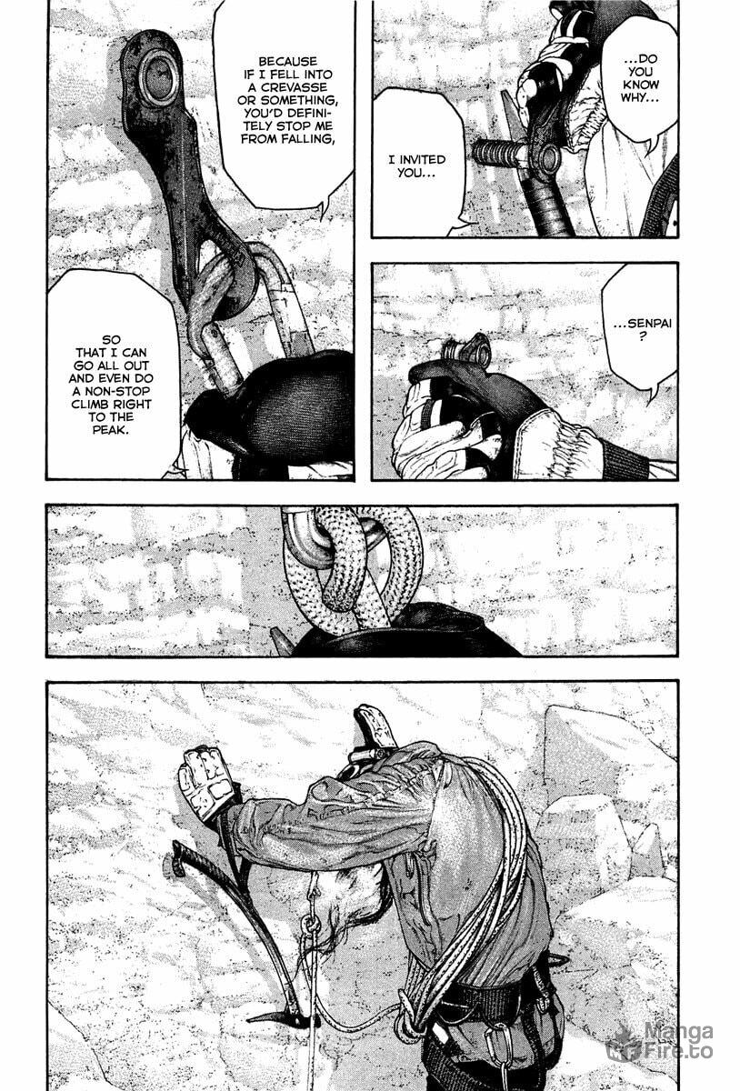 The Climber (Kokou no Hito) Manga Chapter 138 page 17 - Freezing Temple