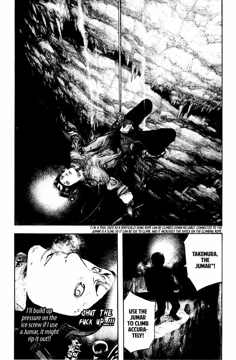 The Climber (Kokou no Hito) Manga Chapter 140 page 12 - Gravity's Aggression