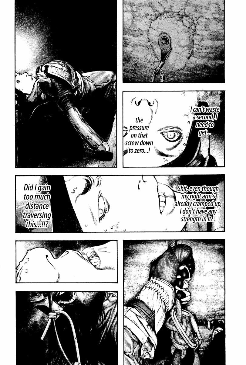 The Climber (Kokou no Hito) Manga Chapter 140 page 13 - Gravity's Aggression