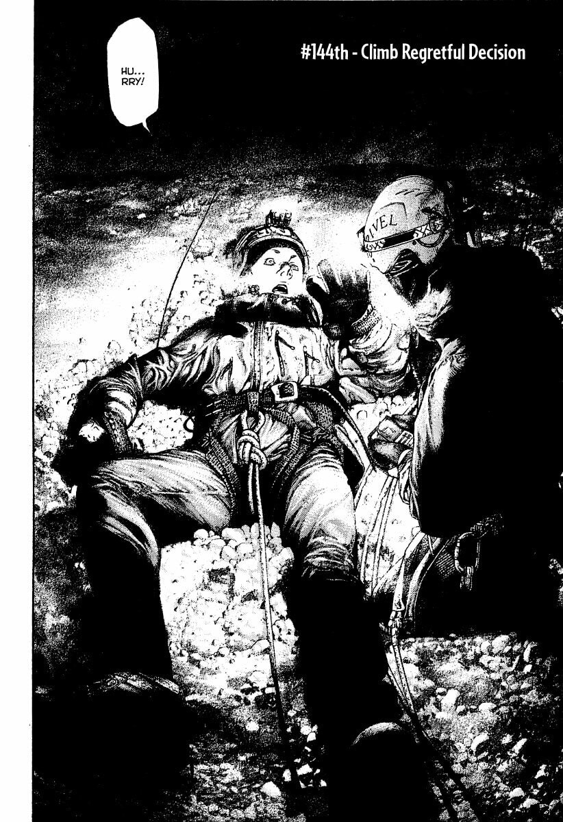 The Climber (Kokou no Hito) Manga Chapter 144 page 2 - Regretful Decision