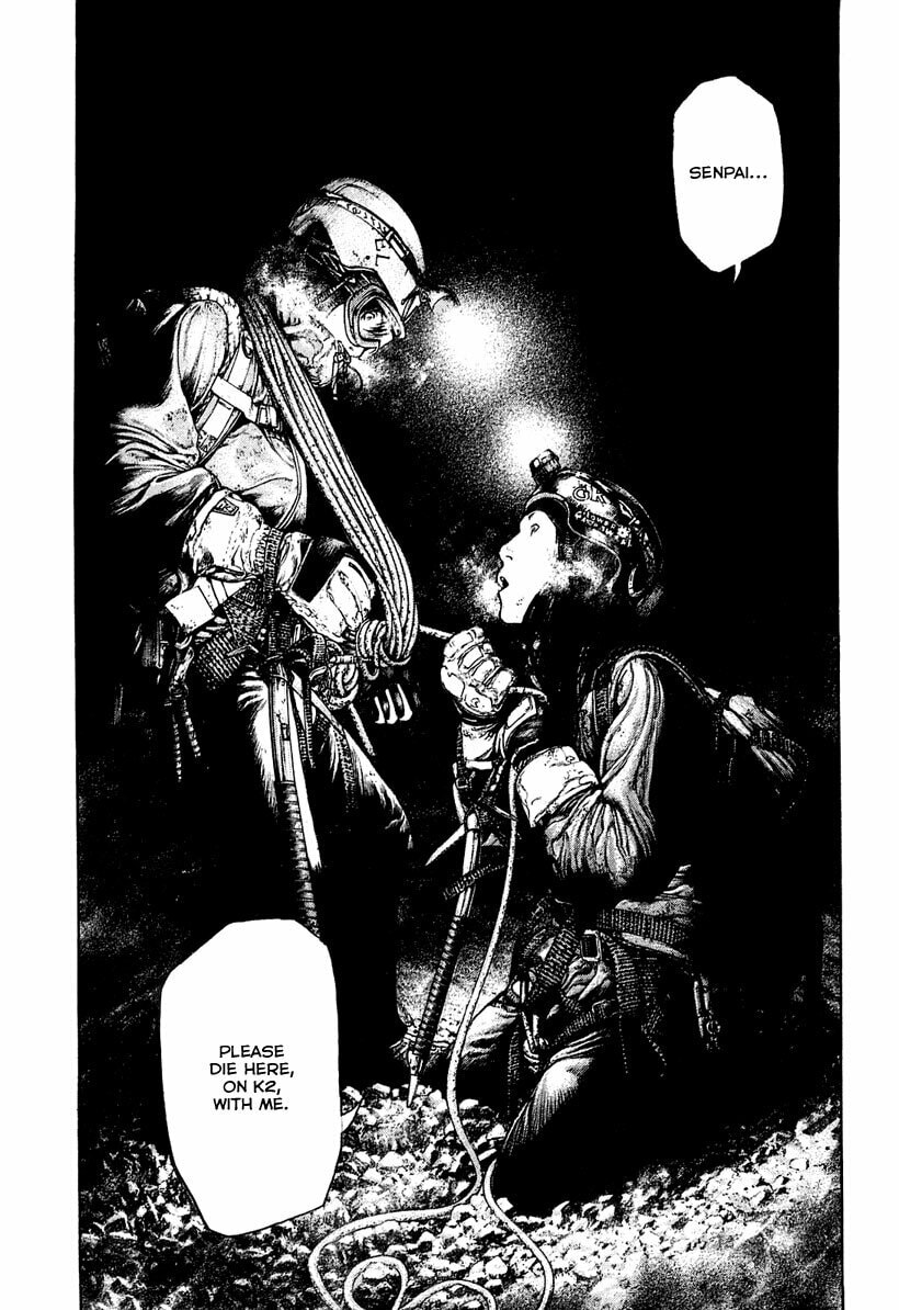 The Climber (Kokou no Hito) Manga Chapter 145 page 16 - The Elevation Sickness Called Love and Hate