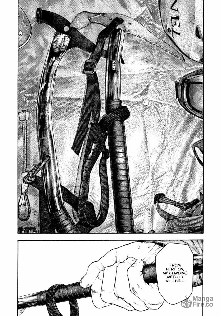 The Climber (Kokou no Hito) Manga Chapter 154 page 10 - Solo Climber