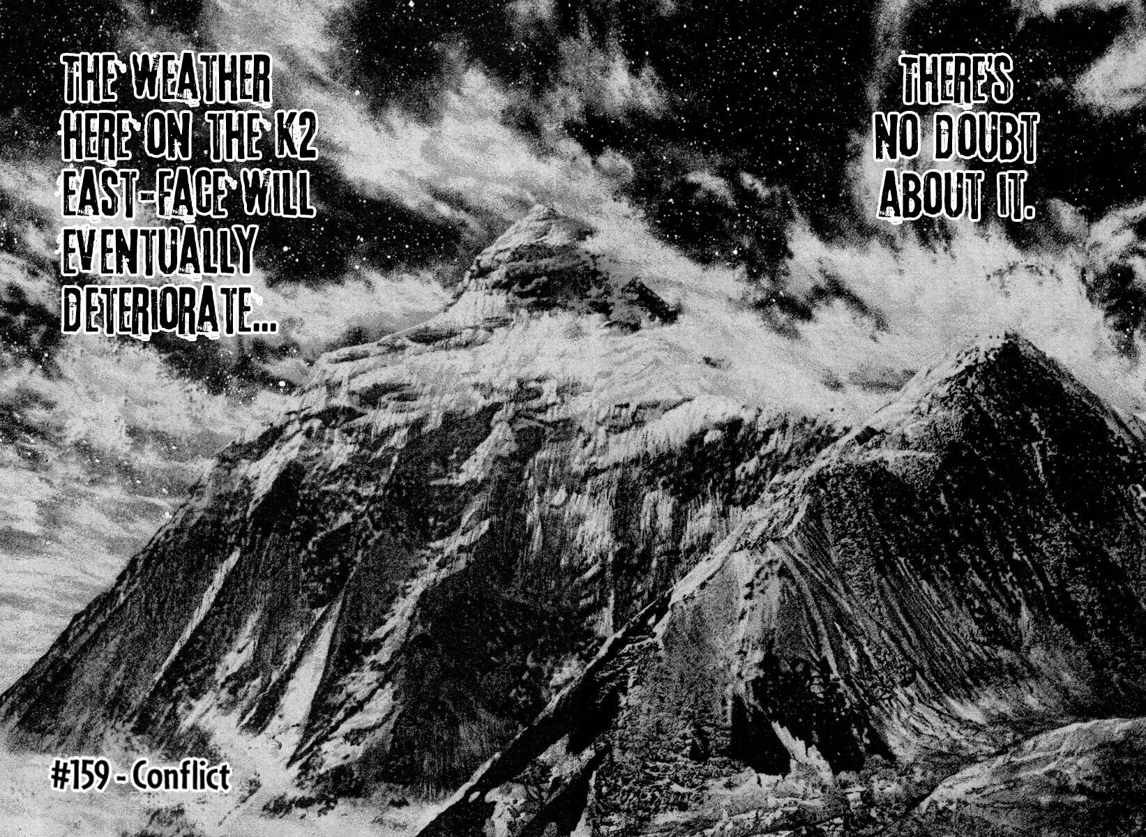 The Climber (Kokou no Hito) Manga Chapter 159 page 4 - Conflict