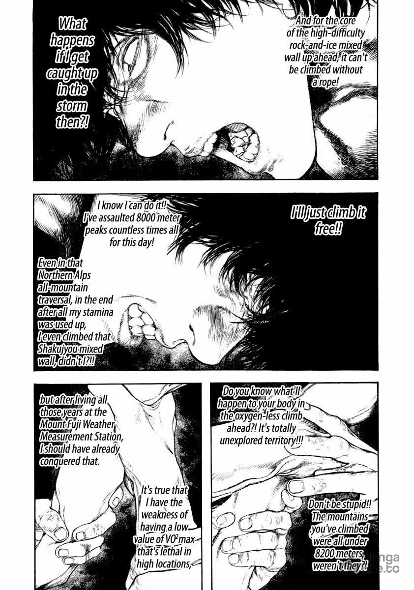 The Climber (Kokou no Hito) Manga Chapter 161 page 9 - Rivalry
