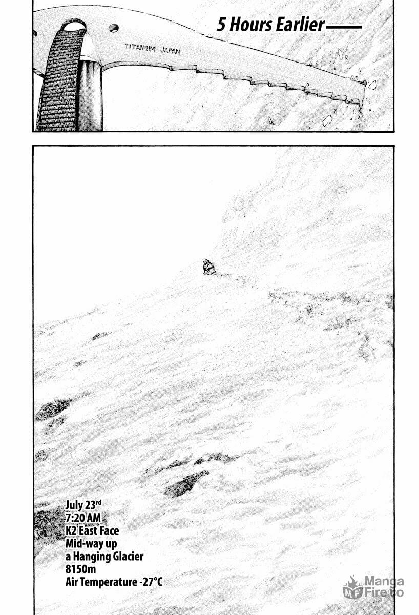 The Climber (Kokou no Hito) Manga Chapter 164 page 4 - Determination