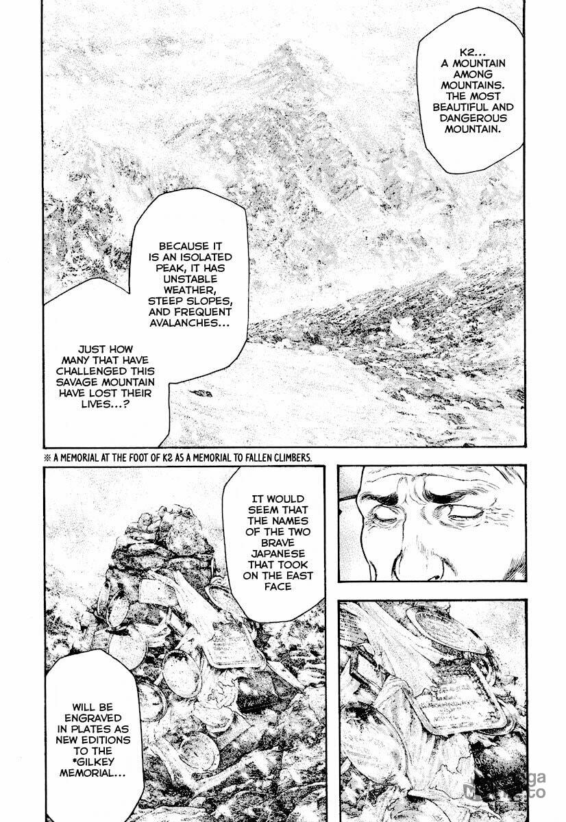 The Climber (Kokou no Hito) Manga Chapter 167 page 8 - Last Farewell