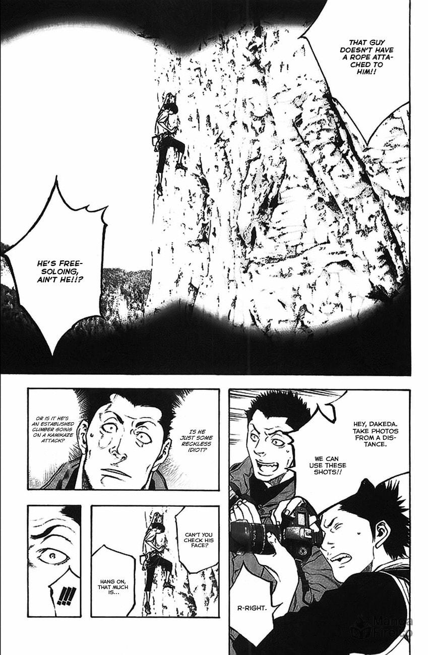 The Climber (Kokou no Hito) Manga Chapter 17 page 9 - Falling Accident