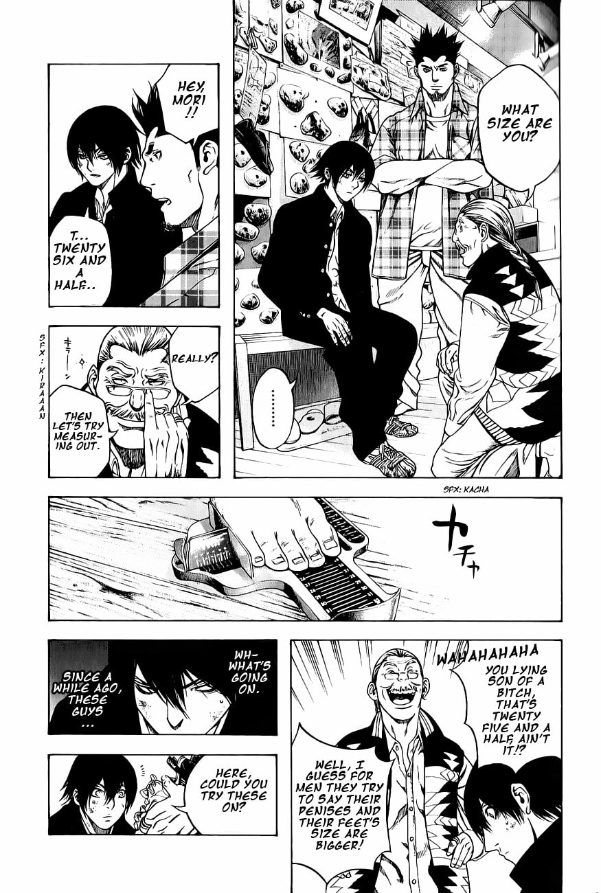 The Climber (Kokou no Hito) Manga Chapter 3 page 11 - Climbing Shoes