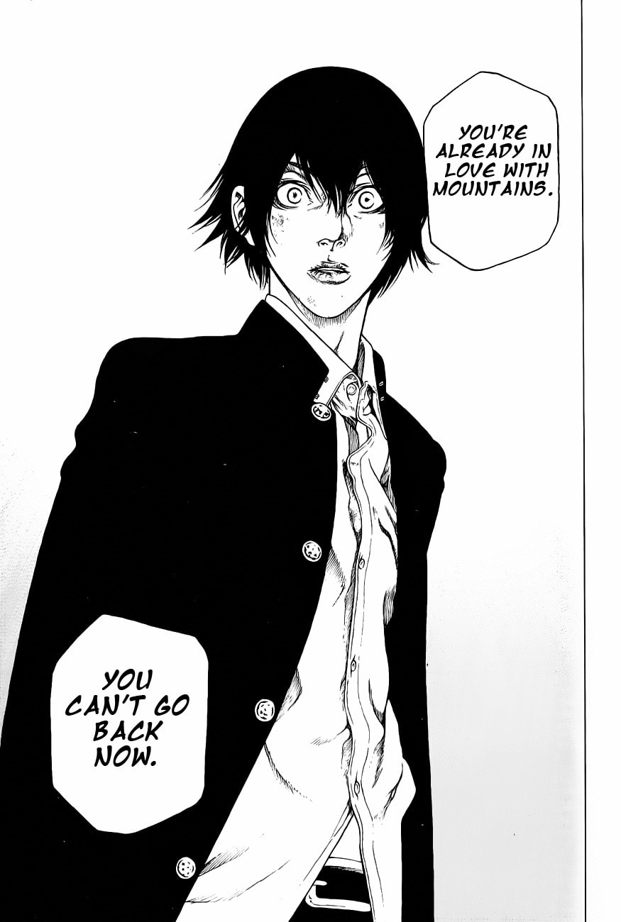 The Climber (Kokou no Hito) Manga Chapter 3 page 19 - Climbing Shoes