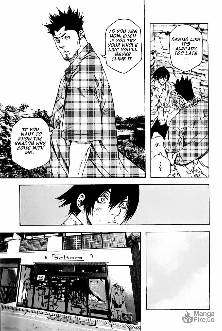 The Climber (Kokou no Hito) Manga Chapter 3 page 9 - Climbing Shoes