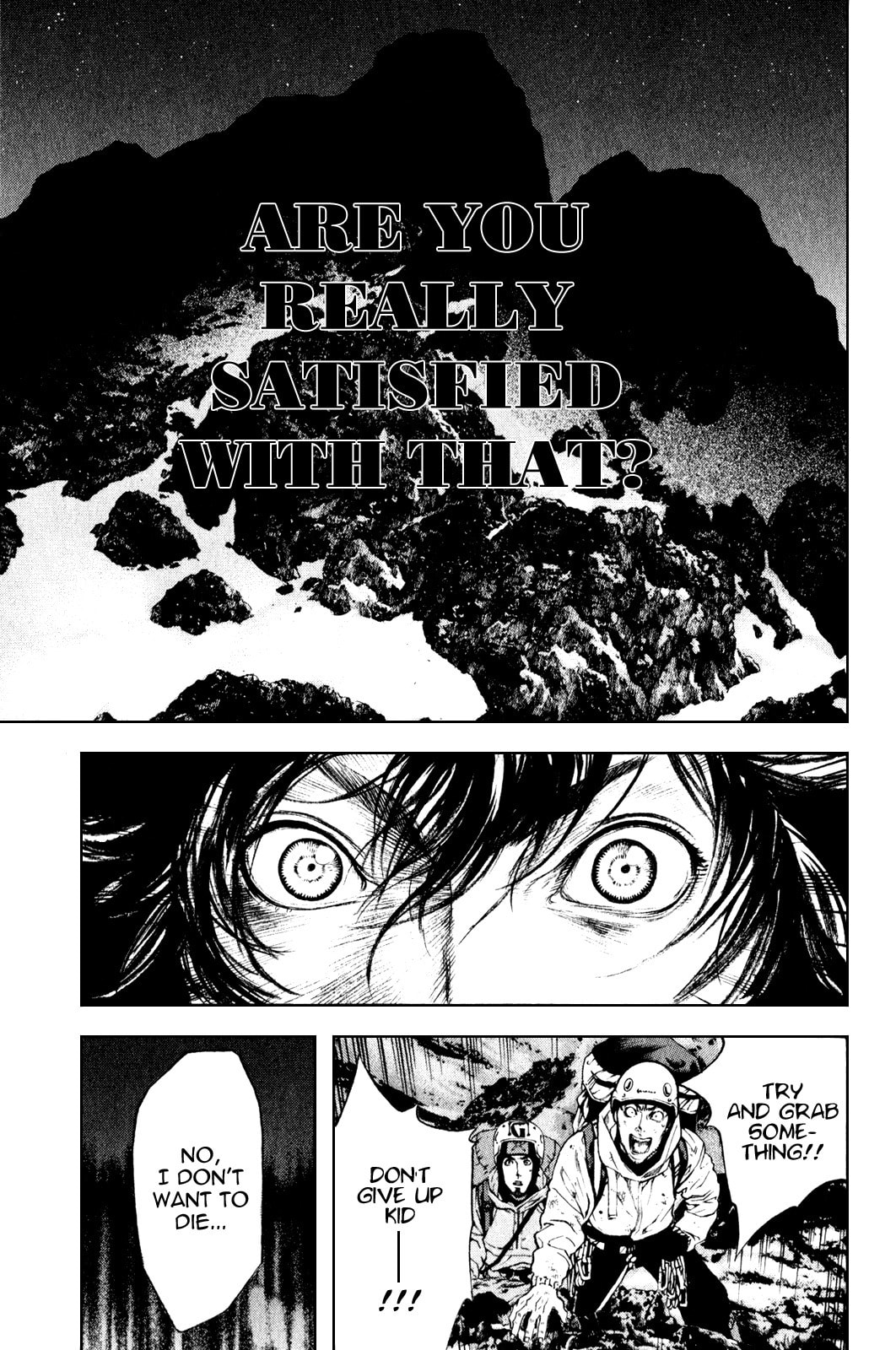 The Climber (Kokou no Hito) Manga Chapter 30 page 14 - Memory of Falling