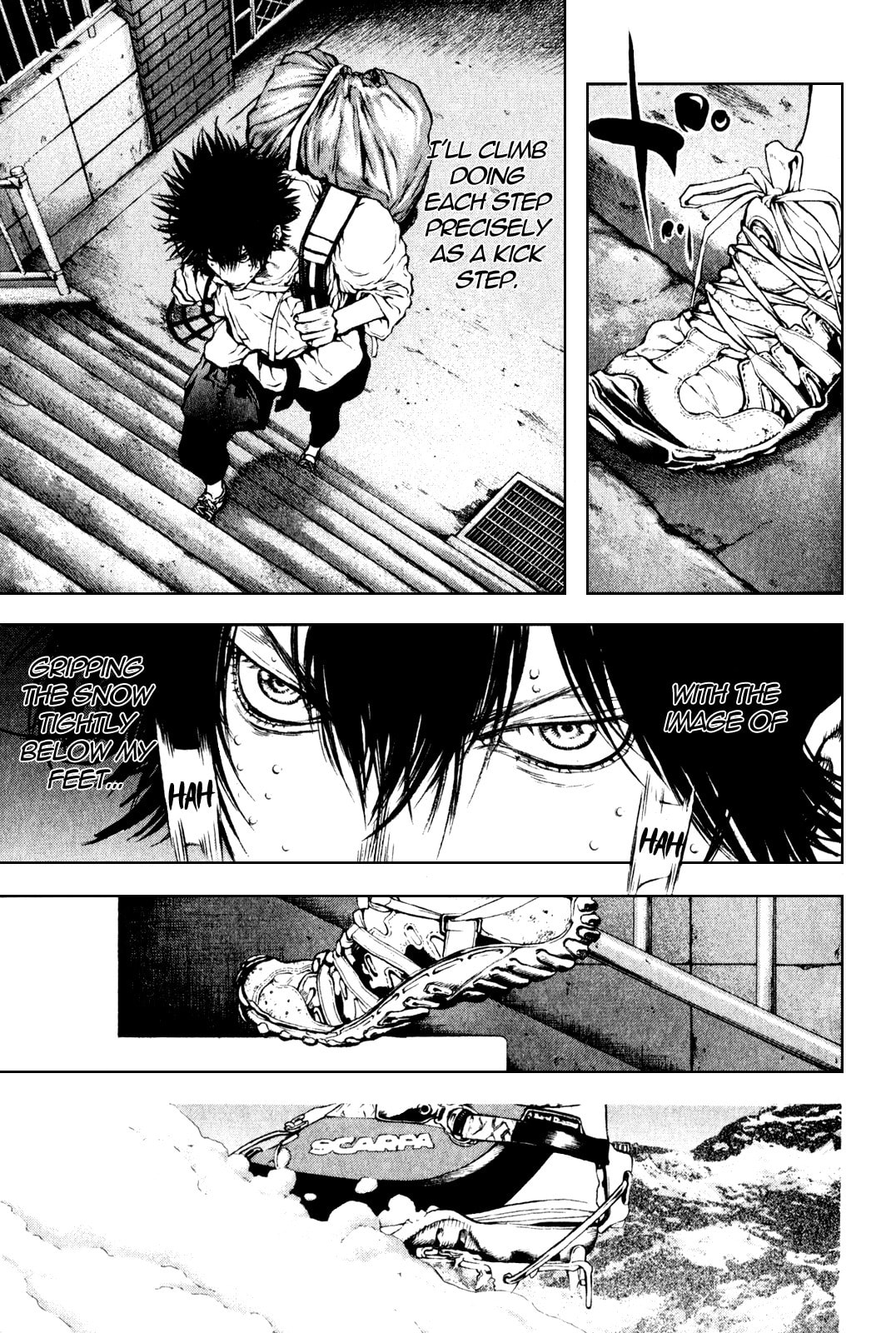 The Climber (Kokou no Hito) Manga Chapter 34 page 7 - Walking Load