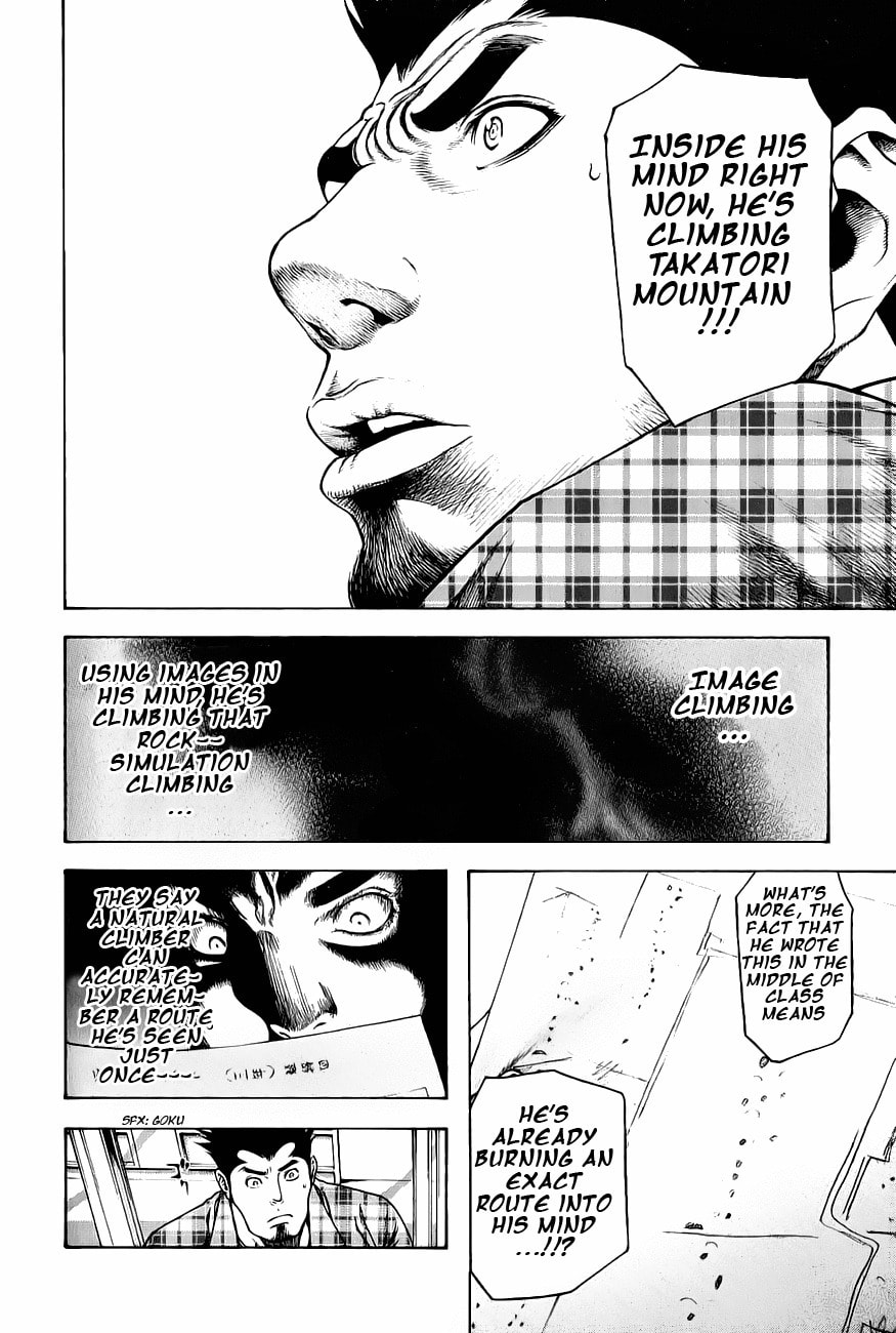 The Climber (Kokou no Hito) Manga Chapter 4 page 14 - Image Climbing