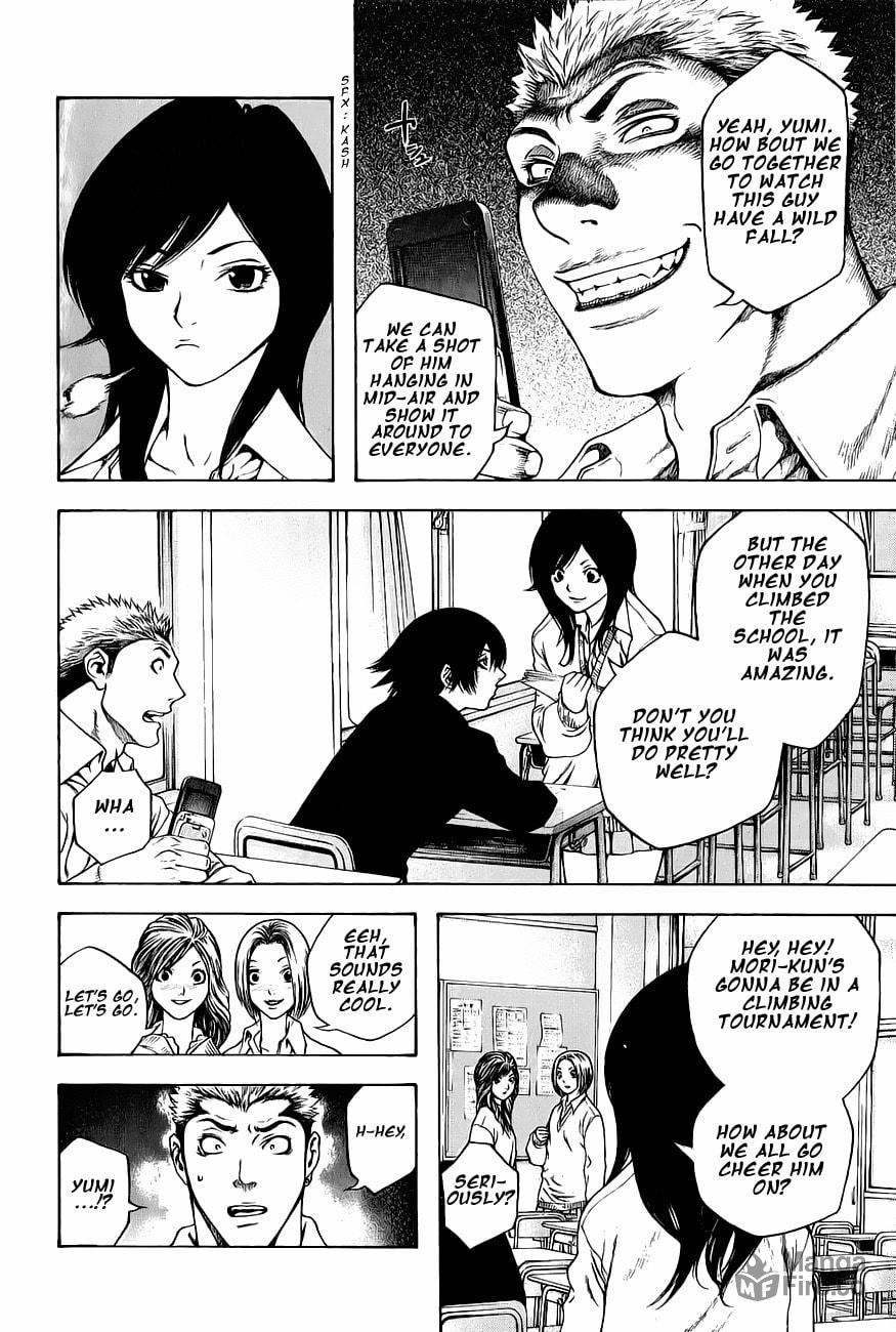 The Climber (Kokou no Hito) Manga Chapter 4 page 6 - Image Climbing