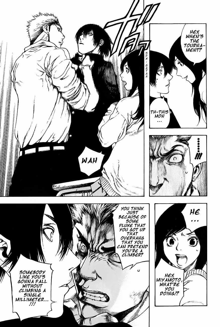 The Climber (Kokou no Hito) Manga Chapter 4 page 7 - Image Climbing