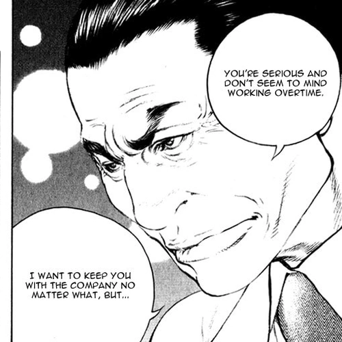 The Climber (Kokou no Hito) Manga Chapter 50 (Buntarou and Society) cover