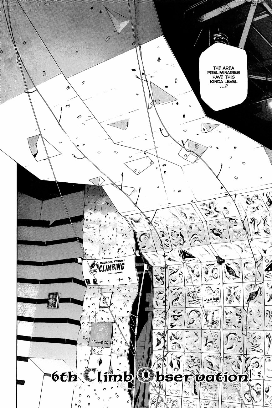 The Climber (Kokou no Hito) Manga Chapter 6 page 2 - Climb Observation!