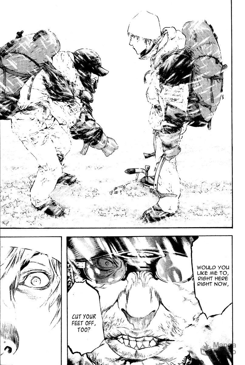 The Climber (Kokou no Hito) Manga Chapter 67 page 12 - Men in the Flames of Hell