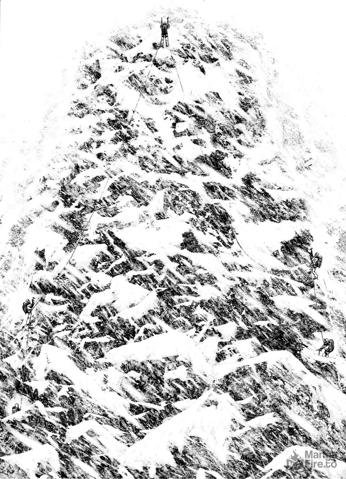 The Climber (Kokou no Hito) Manga Chapter 67 page 15 - Men in the Flames of Hell