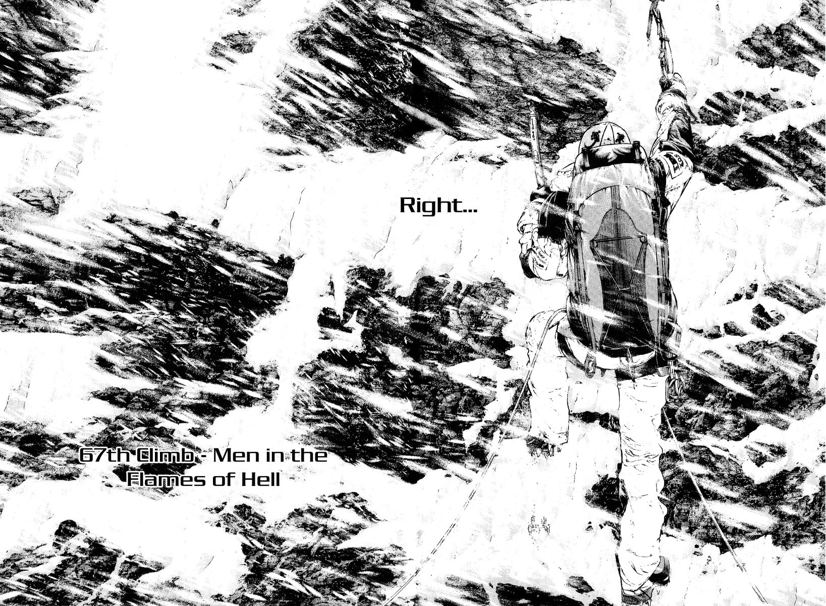 The Climber (Kokou no Hito) Manga Chapter 67 page 4 - Men in the Flames of Hell
