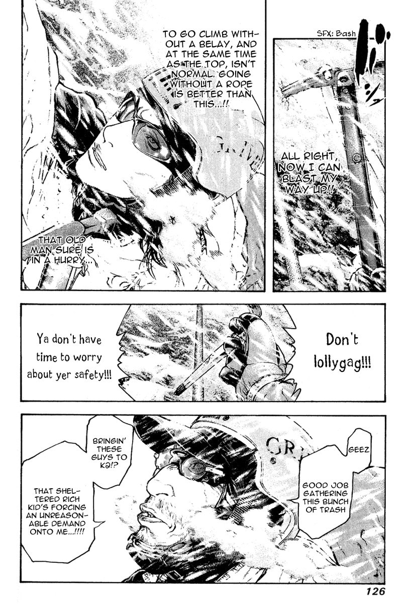 The Climber (Kokou no Hito) Manga Chapter 69 page 4 - Solo Climber's Struggle