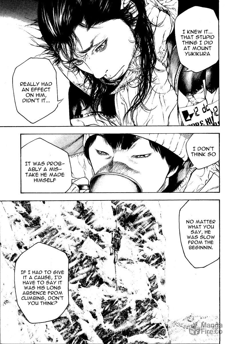 The Climber (Kokou no Hito) Manga Chapter 70 page 5 - Kaerazu no Ken (Mountain of No Return)