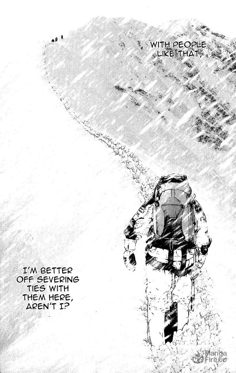 The Climber (Kokou no Hito) Manga Chapter 72 page 15 - Isolated Mountain