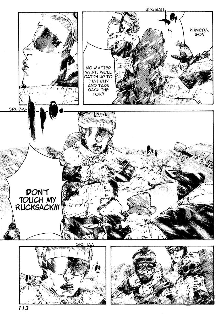 The Climber (Kokou no Hito) Manga Chapter 78 page 10 - Dangerous Ridge Traversal Path