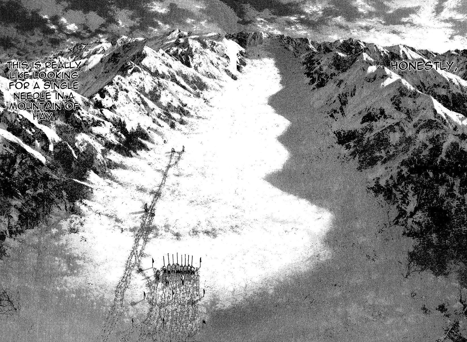 The Climber (Kokou no Hito) Manga Chapter 80 page 14 - The Cross Called 'Returning Alive'